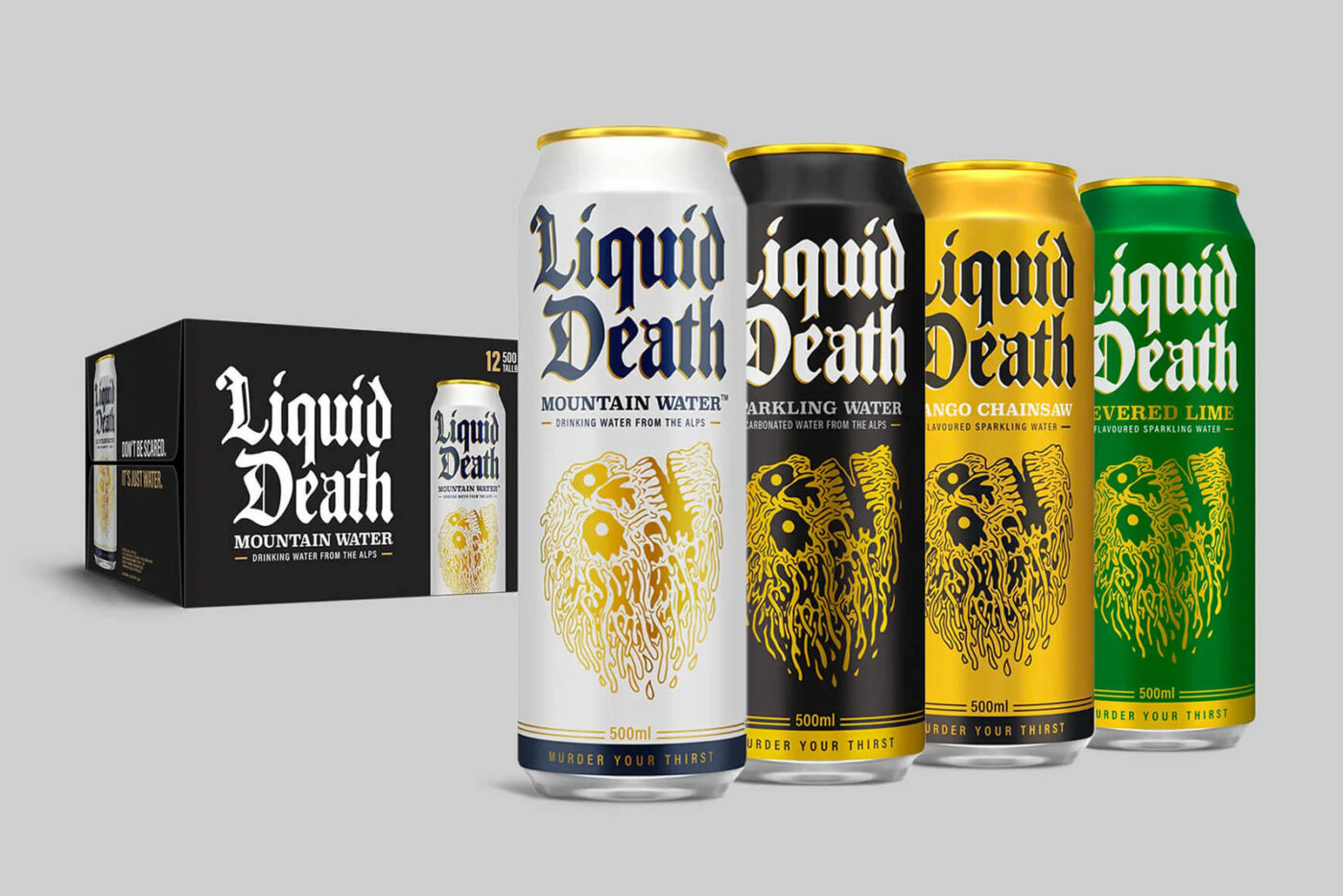 Liquid Death diszrupció pozícionálás márka